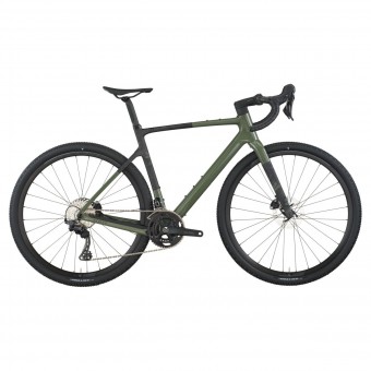 Scott Addict Gravel 40 Carbon Fahrrad kaki grün 2026 