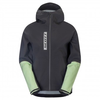 Scott Vertic Pro 3L Winter Fahrradjacke schwarz/grün 2027 