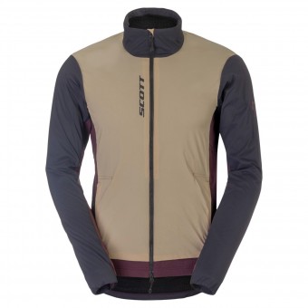 Scott Vertic Pro Alpha Winter Fahrradjacke portobello beige/schwarz 2027 