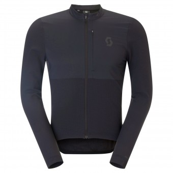 Scott Endurance Warm Winter Fahrradtrikot langarm schwarz 2027 