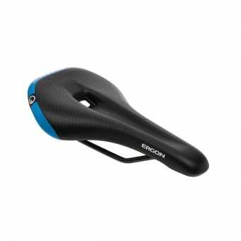 Ergon SM Pro ergonomischer MTB Fahrrad Sattel schwarz/midsummer blau M/L (12-16cm)