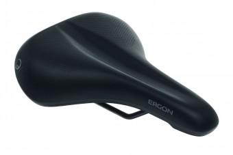 Ergon ST Gel ergonomischer Fahrrad Sattel schwarz 