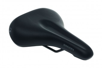 Ergon ST Gel ergonomischer Damen Fahrrad Sattel schwarz S/M