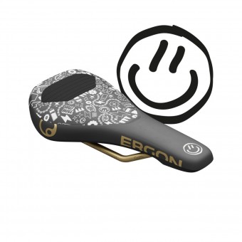 Ergon SM Downhill Comp Vali Höll Edition MTB / Gravity / Downhill Fahrradsattel schwarz 
