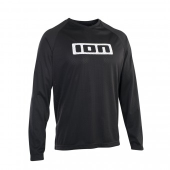 Ion Logo Fahrrad Trikot lang schwarz 2023 