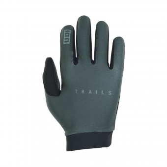 Ion Logo Fahrrad Handschuhe lang forest grün 2025 