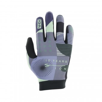 Ion Scrub 10 Years Fahrrad Handschuhe lang blau/grau/grün 2023 