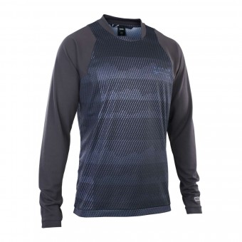 Ion Scrub Fahrrad Trikot lang schwarz 2023 