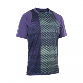 Ion Scrub Fahrrad Trikot kurz lila 2023 