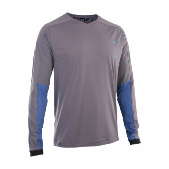 Ion Traze Amp AFT Fahrrad Trikot lang shark grau 2023 