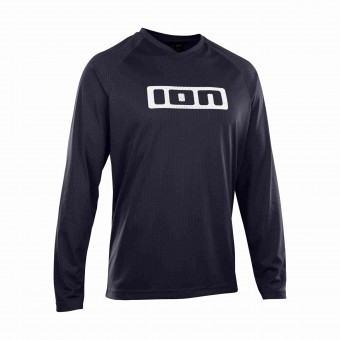 Ion Logo Fahrrad Trikot lang schwarz 2025 