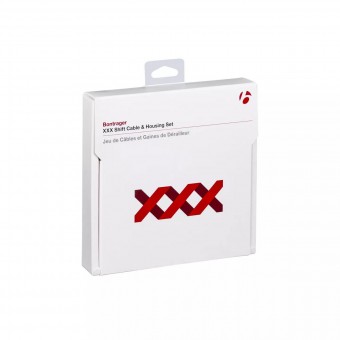 Bontrager XXX Fahrrad Schaltzug/Zughüllen-Set 4mm schwarz 