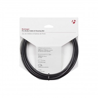 Bontrager Pro Fahrrad Bremszug/Zughüllen-Set 5mm schwarz 