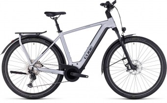 Cube Kathmandu Hybrid SLX 750 Pedelec E-Bike Trekking Fahrrad silberfarben 2024 