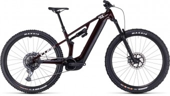 Cube Stereo Hybrid One55 C:68X SLX 750 29'' Carbon Pedelec E-Bike MTB Fahrrad liquid rot 2024 