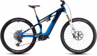 Cube Stereo Hybrid One44 HPC Actionteam 800 27.5'' / 29'' Carbon E-Bike MTB Pedelec blau 2025 