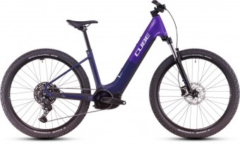 Cube Reaction Hybrid One 800 27.5'' / 29'' Easy Entry E-Bike MTB Pedelec orchid lila 2025 