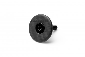 Sixpack Vertic Carbon Aheadcap Fahrrad Steuersatzkappe stealth schwarz 