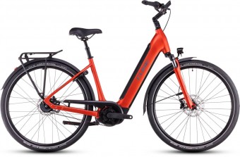 Cube Supreme RT Hybrid Deluxe EX 625 Easy Entry E-Bike Trekking Pedelec orange 2025 
