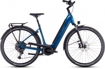 Cube Supreme Hybrid Pro 625 Easy Entry E-Bike Trekking Pedelec blau 2026 