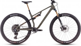 Cube AMS One11 C:68X TM 29'' Carbon MTB Fahrrad grün 2026 