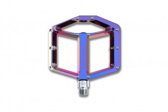 Acid A3-ZP R Flat Fahrrad Pedale oil slick 