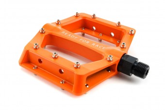 RFR Flat CMPT Fahrrad Pedale orange 