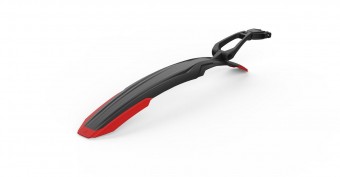 Acid Vane Pure 27.5'' Fahrrad Schutzblech hinten schwarz/rot 