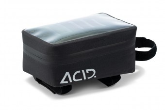 Acid Toptube View Fahrrad Oberrohrtasche schwarz 