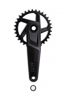 Acid MTB Pro 32T CL53mm E-Bike Fahrrad Kurbelgarnitur schwarz 