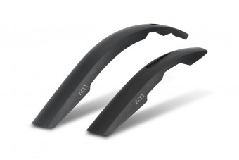 Acid Mud Rookie 18'' / 20'' Kinder Fahrrad Schutzblechset schwarz 