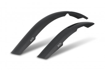 Acid Mud Rookie 24'' Kinder Fahrrad Schutzblechset schwarz 