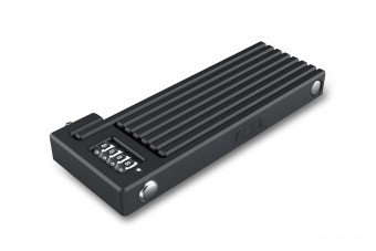 Acid Rigid Pure C100 Fahrrad Faltschloss schwarz 