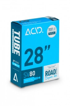 Acid 28'' Road Rennrad Fahrrad Schlauch 18/23-622/630 Super Lite SV 80mm 