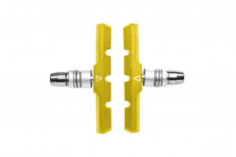 Acid Regular V-Brake Bremsbeläge einteilig gelb 