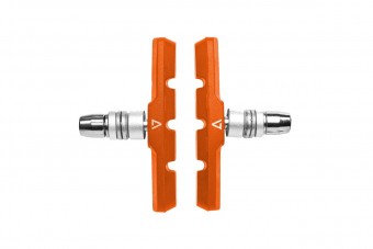 Acid Regular V-Brake Bremsbeläge einteilig orange 