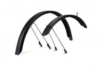 Acid Editor Hybrid 60 28" BB Mount 2.0 Fahrrad Schutzblechset schwarz 