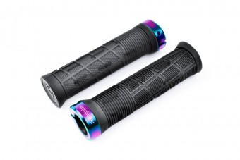 Acid Disrupt Slim MTB Fahrrad translucent schwarz/oil slick 