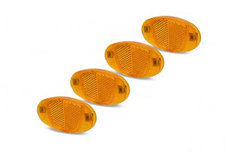 Acid Speichenreflektor Set Cmpt orange 
