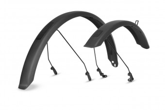 Acid Rookie 55 2.0 20'' BB Mount Kinder Fahrrad Schutzblechset schwarz 