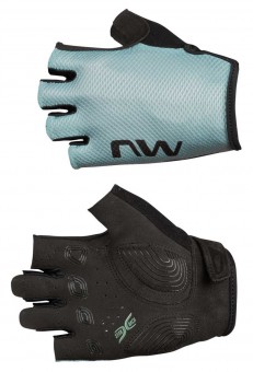 Northwave Active Damen Fahrrad Handschuhe kurz grün/schwarz 2024 