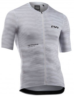 Northwave Blade Fahrrad Trikot kurz light grau 2025 L (50)
