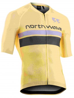 Northwave Blade Air 2 Fahrrad Trikot kurz gelb 2024 