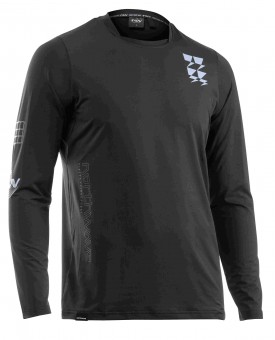 Northwave Bomb Fahrrad Trikot lang schwarz 2024 