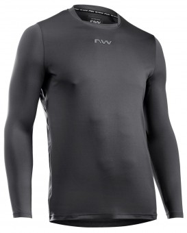 Northwave Bomb Fahrrad Trikot lang schwarz 2026 