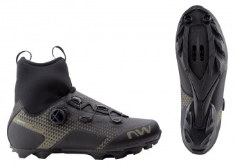 Northwave Celsius XC Arctic GTX Winter MTB Fahrrad Schuhe schwarz/grün 2024 