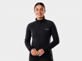 Trek Circuit Thermal Damen Winter Fahrrad Trikot lang schwarz 2026 