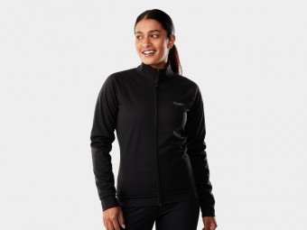 Trek Circuit Softshell Damen Fahrrad Regenjacke schwarz 2025 