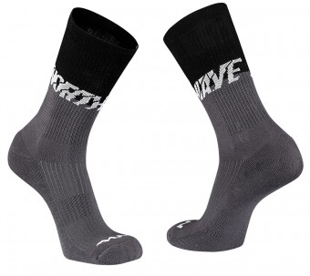 Northwave Edge Fahrrad Socken grau/schwarz 2021 
