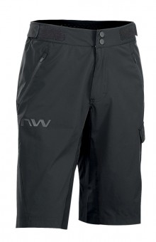 Northwave Edge Fahrrad Short Hose kurz (inkl. Innenhose) schwarz 2023 